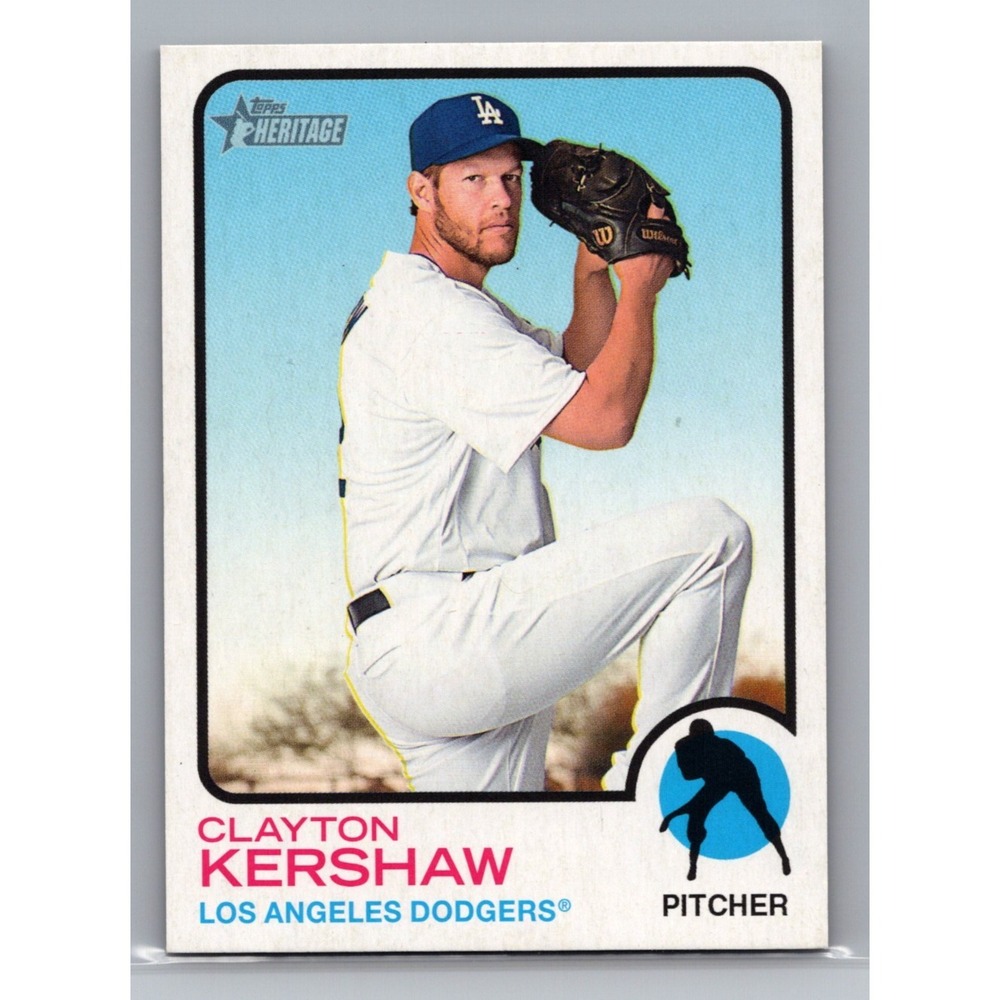 2022 Topps Heritage High Number - Clayton Kershaw #725 Mini 39/100